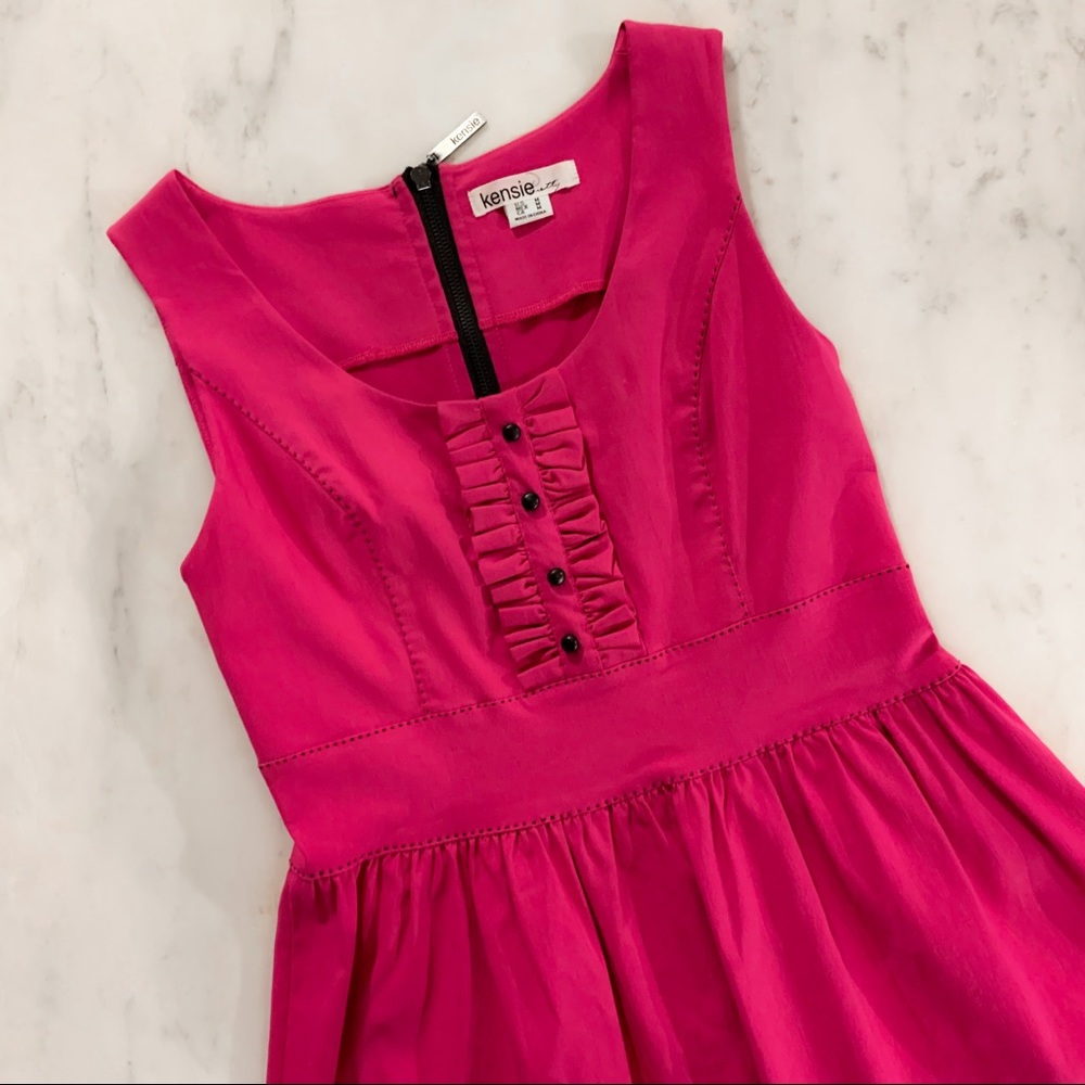 Kensie Pink Sundress - Picture 2 of 14